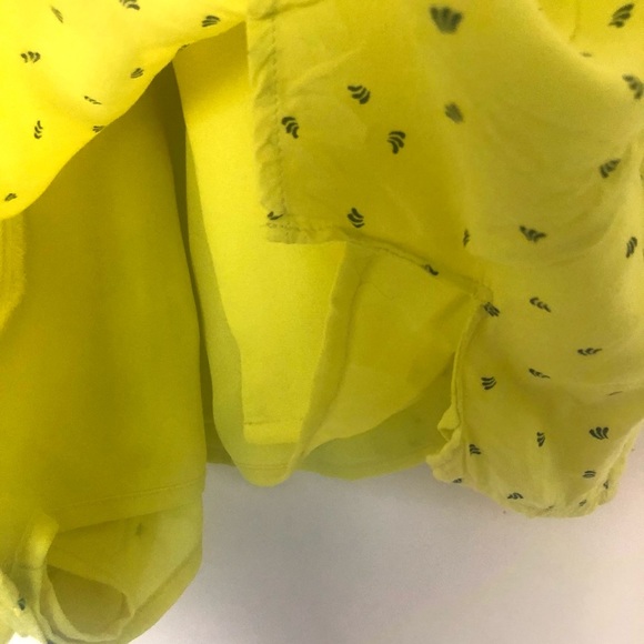 BCBG Yellow Skort - Attached Lining - Picture 3 of 6